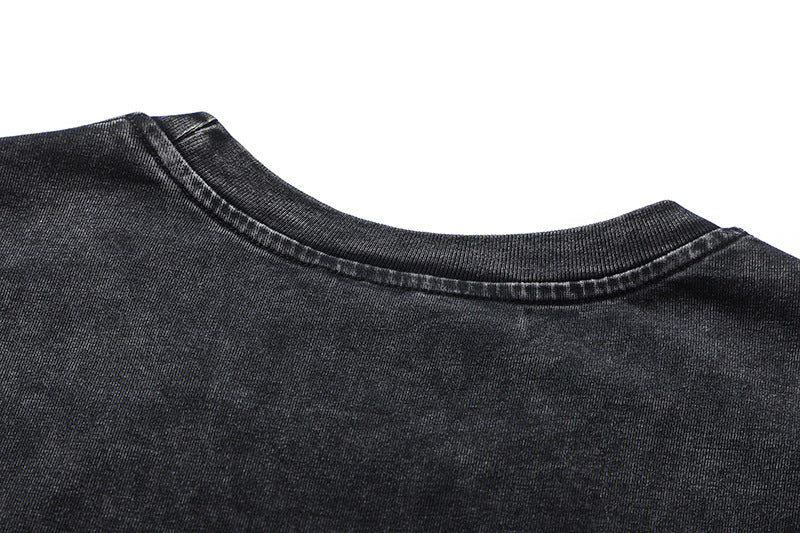 Burnt Stitch Tee Stitched for the Streets.