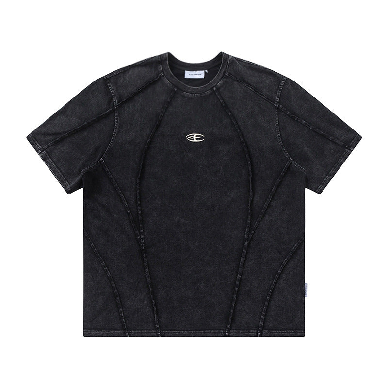 Burnt Stitch Tee Stitched for the Streets.