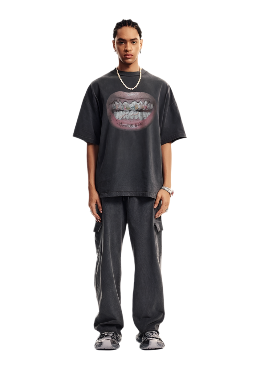 Retro Graffiti High Tee