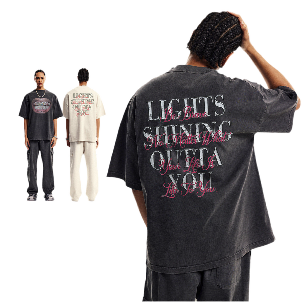 Retro Graffiti High Tee
