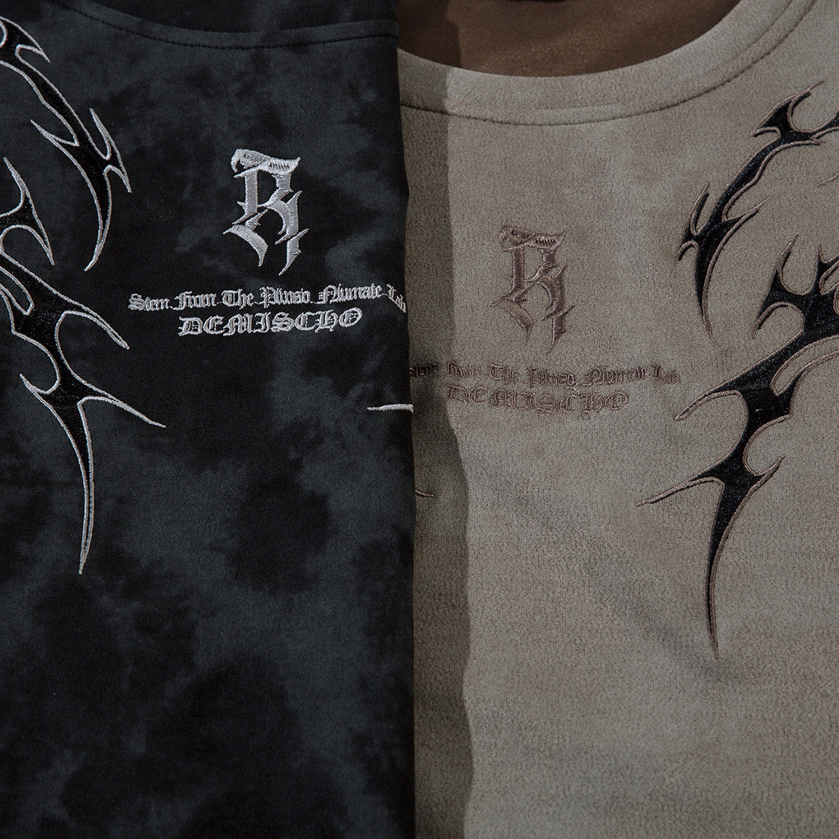 Veilgraphic Flame Script in Washed Tee